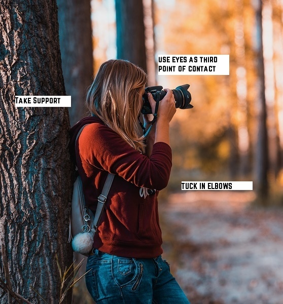 Camera Holding Posture for Photographers